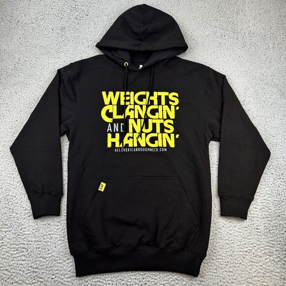 AAR All American Roughneck Men’s Pump Cover Hoodie Weightlifting Gym Size Small - Picture 1 of 10